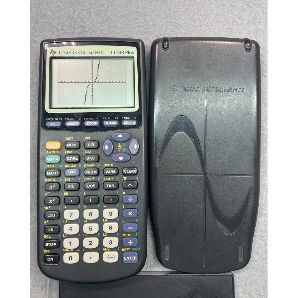 Texas Instruments TI-83 Plus Graphing Calculator - Tested Working